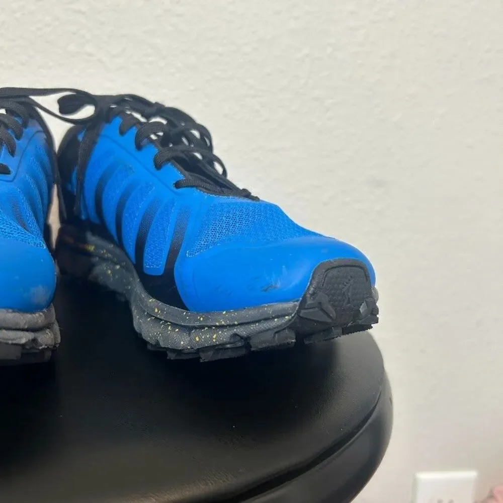 Inov-8 Trailfly G 270 Low Top Trail Running Shoes Mens 7 Womens 8.5 Blue Black